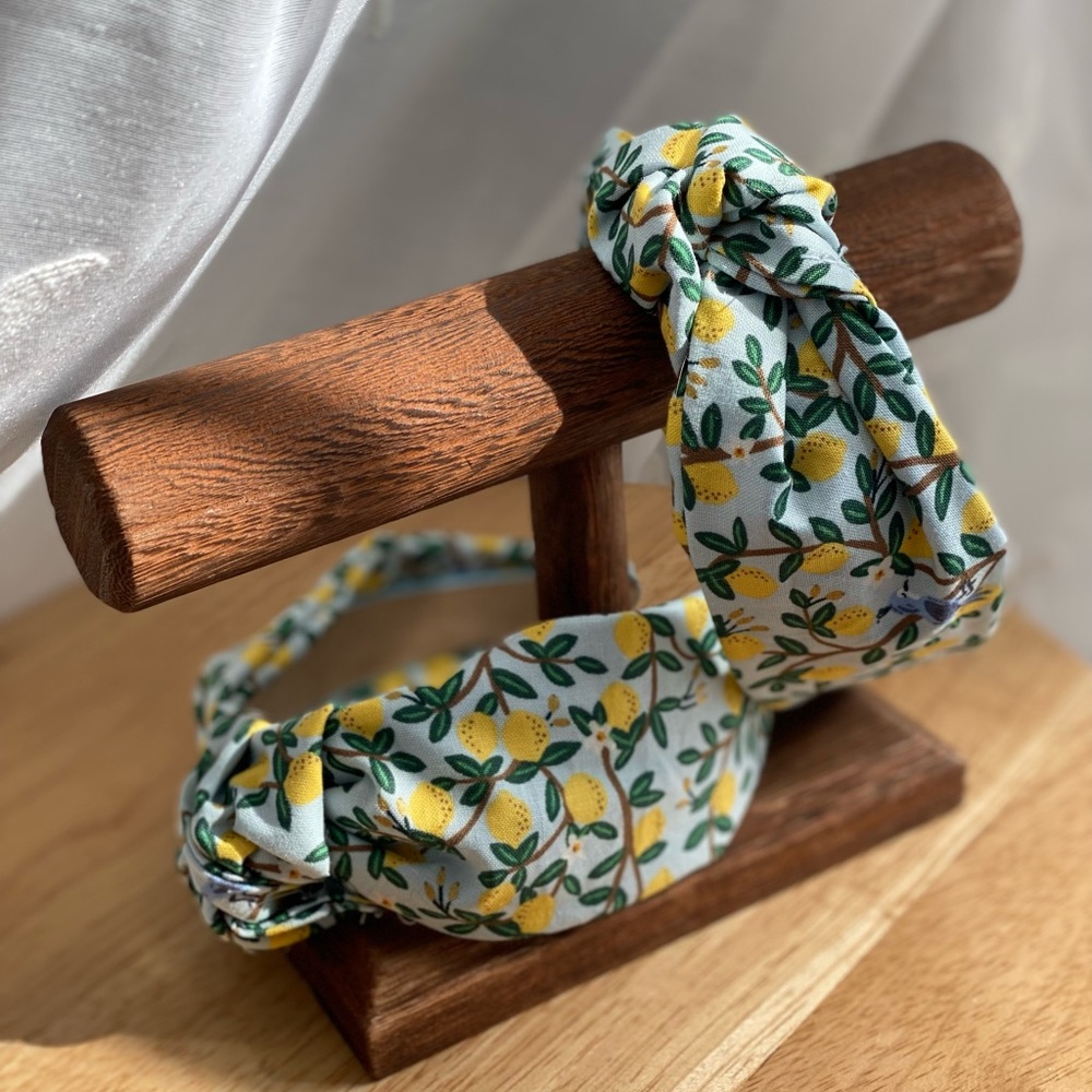 Knotted Headband- Rifle Paper Co. Fabric